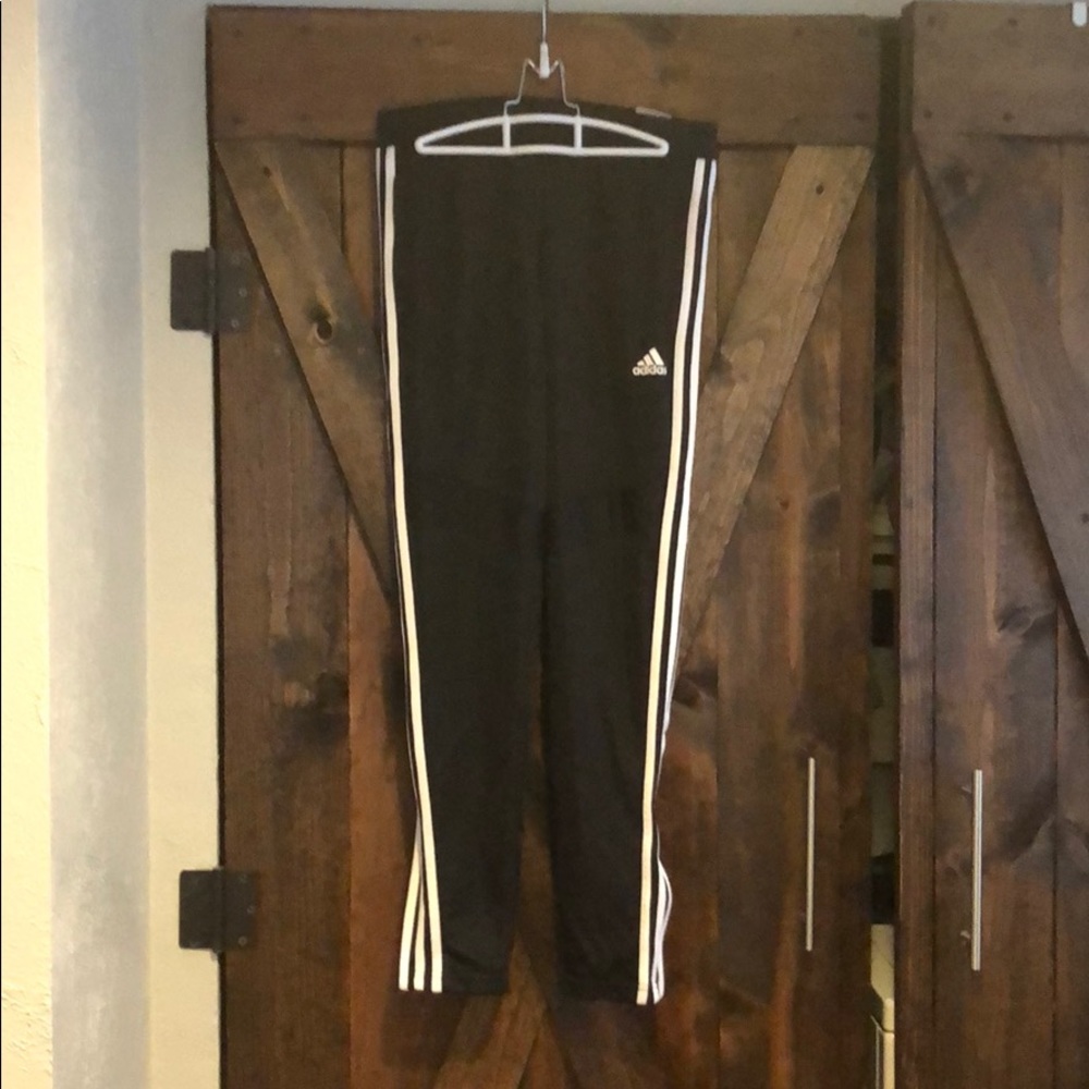 adidas Black Athletic Pants
